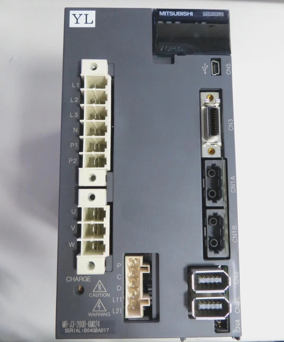 40044539 JUKI Y Axis Driver MR-J3-200BN-KM024 | Original Mitsubishi Servo Drive