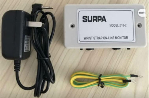 518-2 Surpa ESD Wrist Band Monitor | Continuous Static Monitoring 