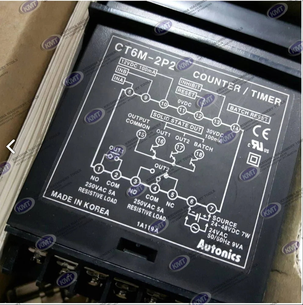 CT6Y-2P2 Autonics Programmable Digital Counter