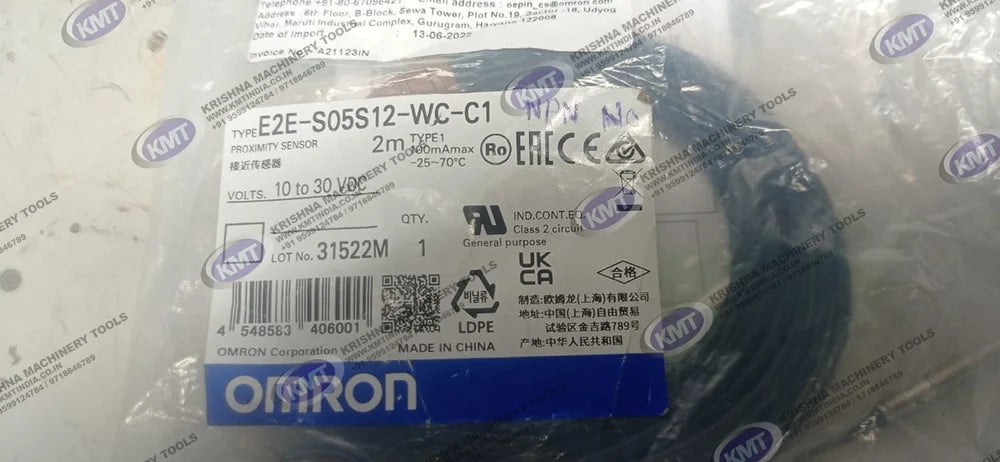 E2E-S05S12-WC-C1 Omron Proximity Sensor