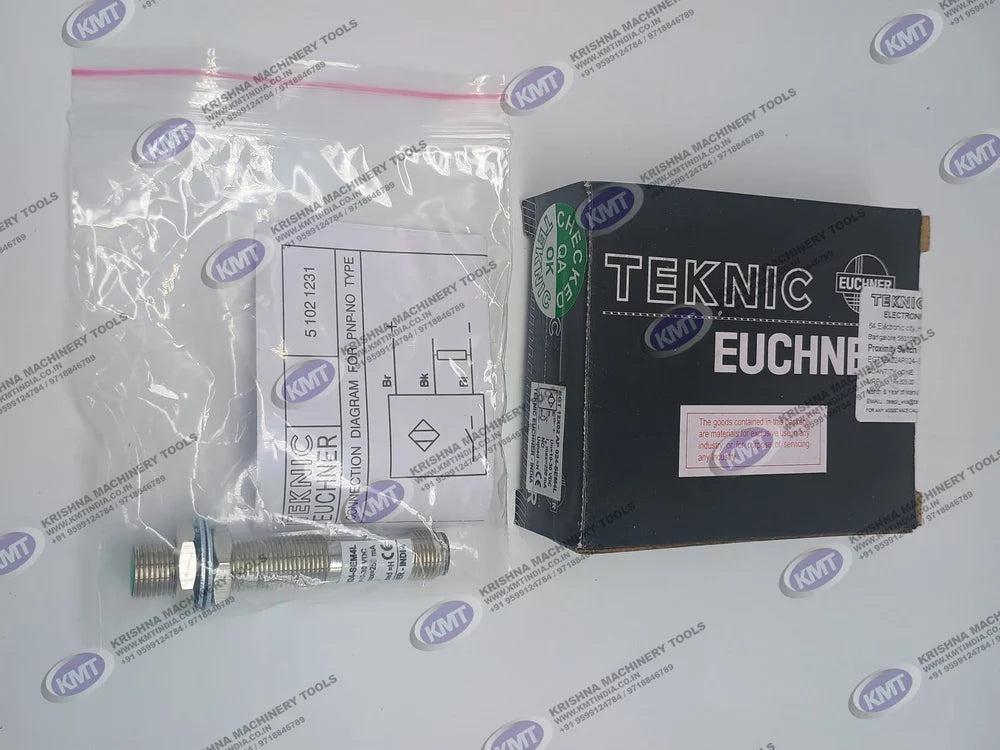 EGT12X02AP024-SEML4 Teknic Cylindrical Inductive Proximity Switch