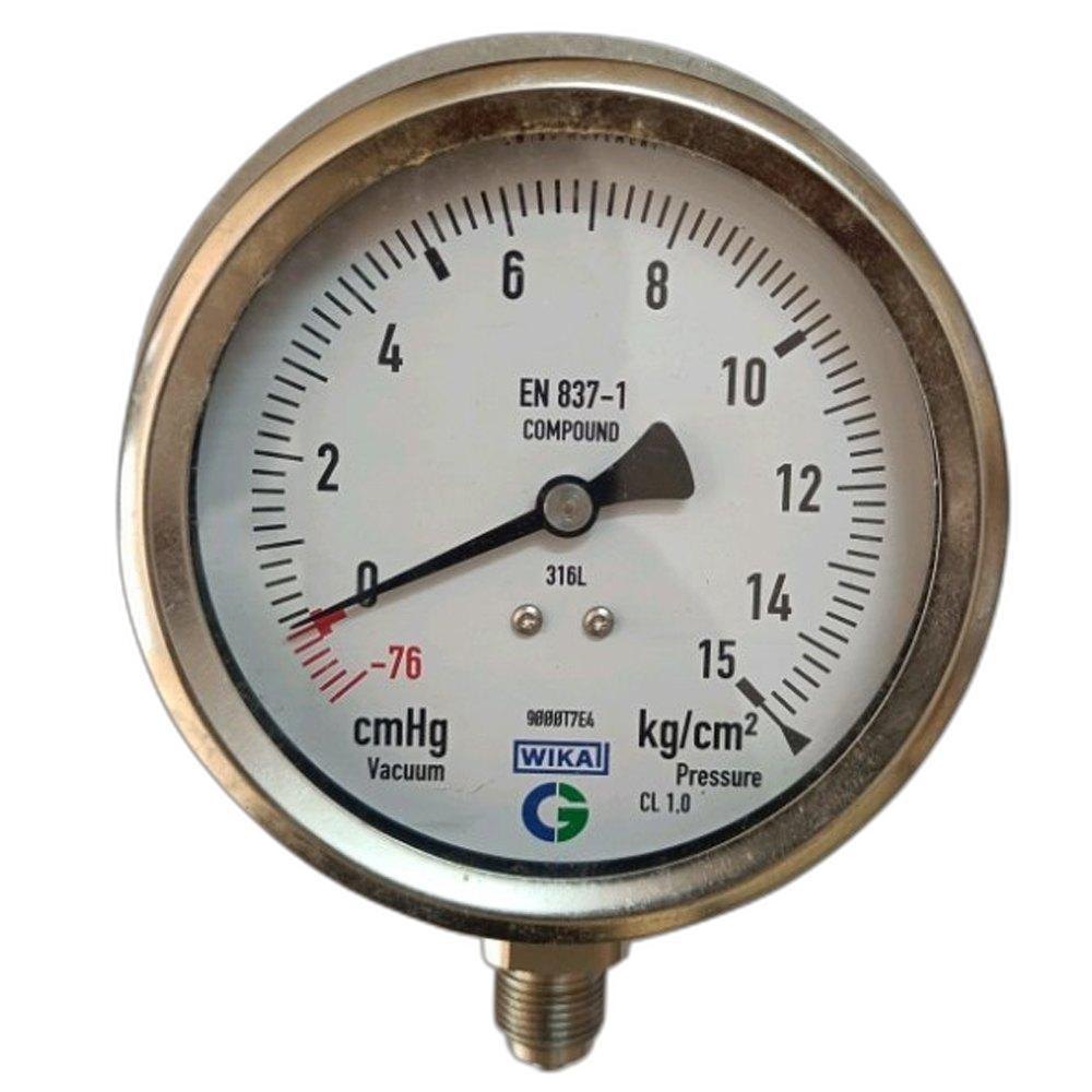 EN 837-1 Wika Pressure Gauge – Industrial Pressure Indicator