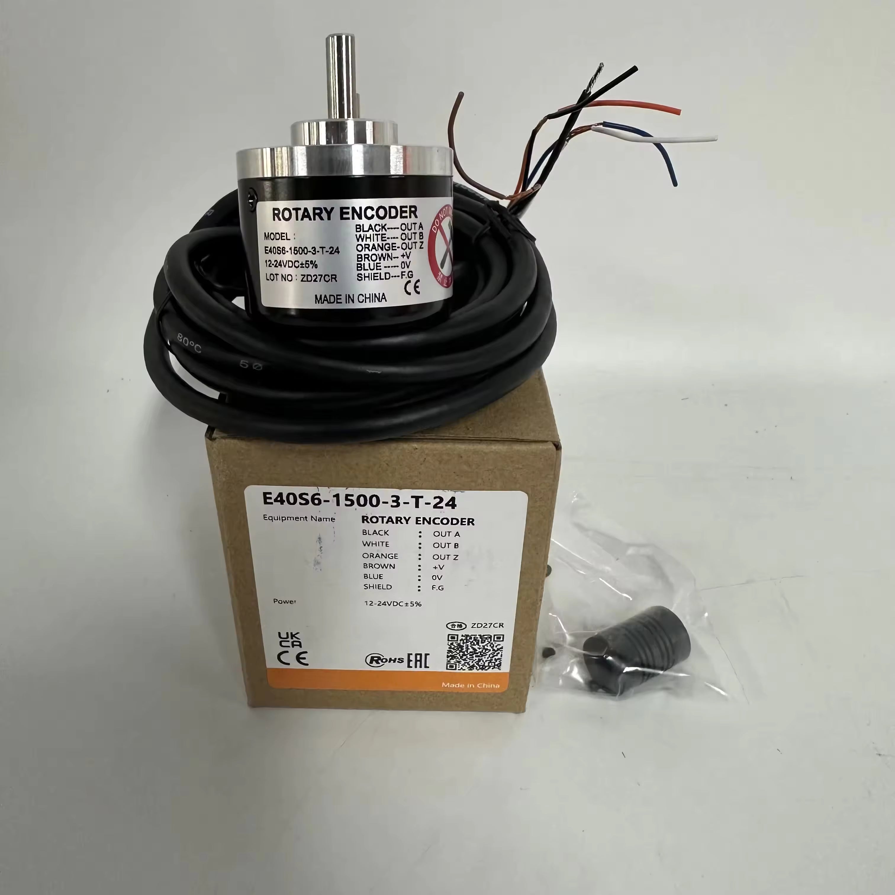 E40H6-100-3-N-24 Autonics Rotary Encoder | 100 PPR | krishna-machinery-tools-kmt