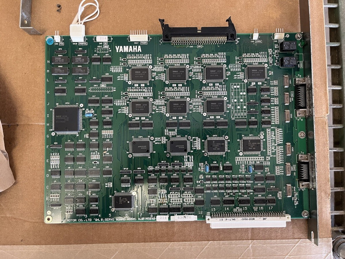 KJ0-M5840-A24 Yamaha Servo Board | SMT Machine Servo Controller 