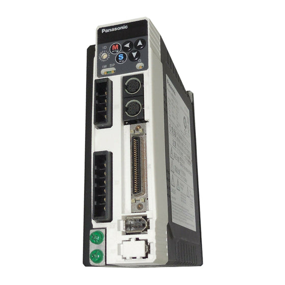 Panasonic AC Servo MADDT1207N21