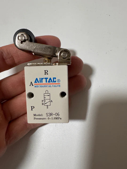 S3R-06 Airtac Mechanical Valve – Reliable Pneumatic Control Valve