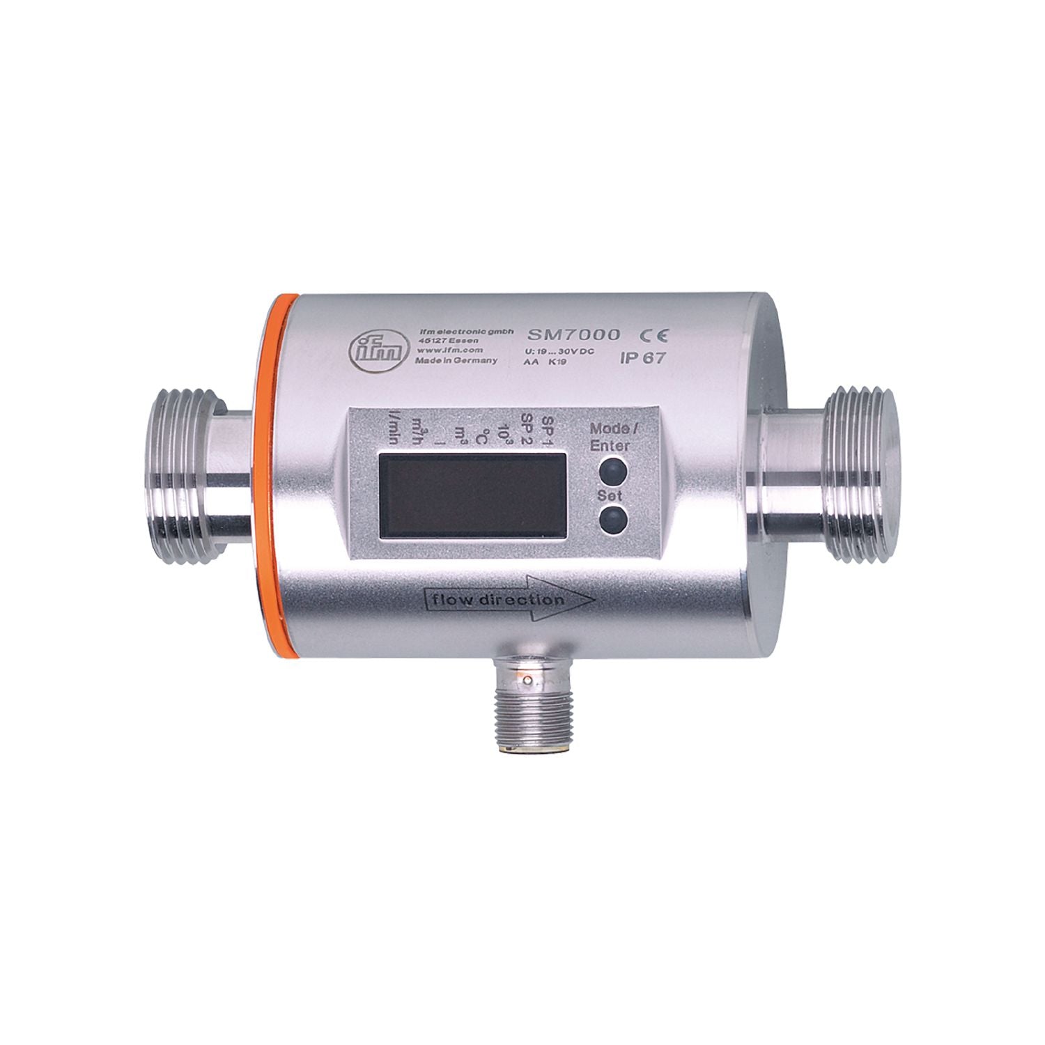 SM7004 IFM Flow Meter | Industrial Liquid Flow Sensor | 