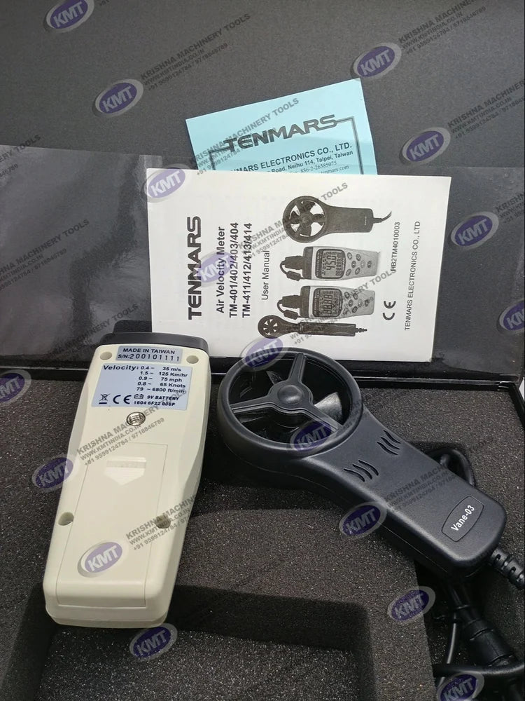TENMARS TM-411 Air Velocity Meter