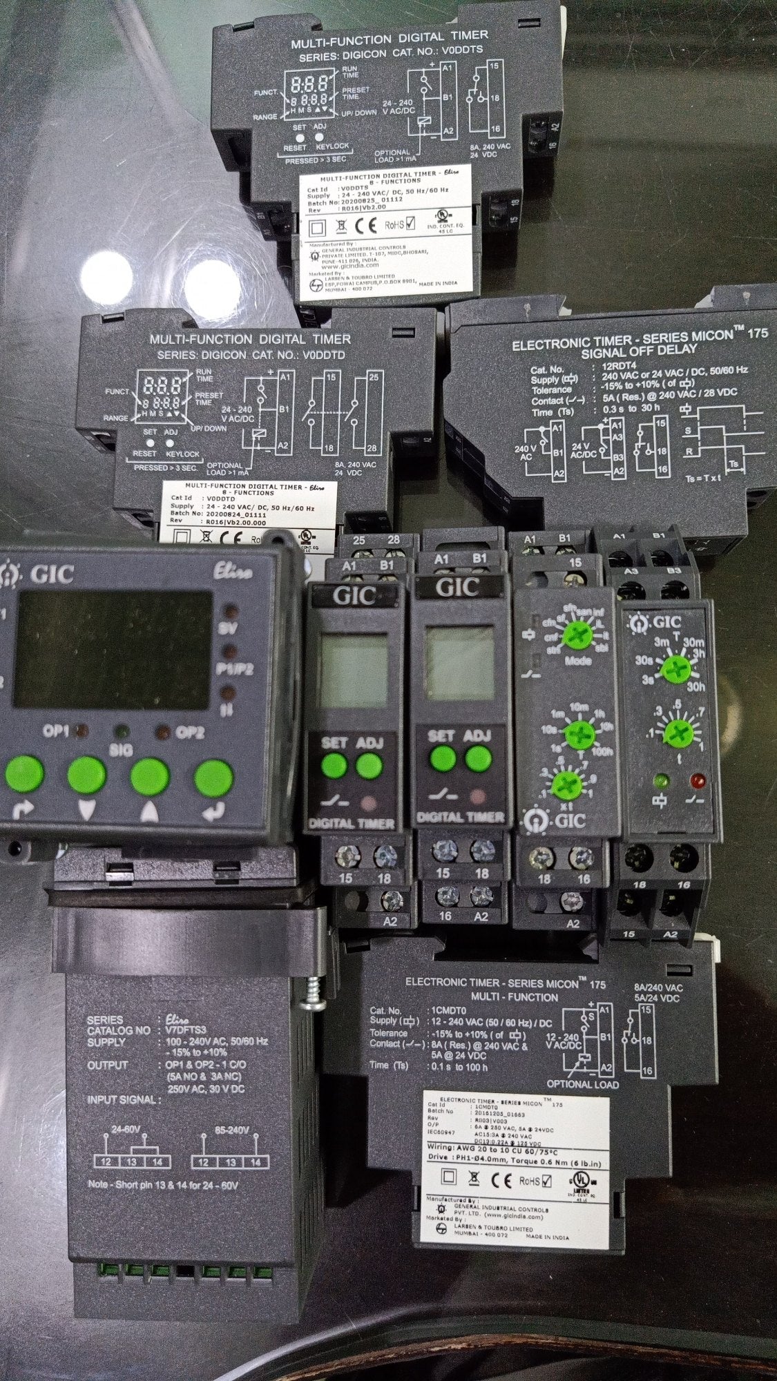 V7DFTS3 GIC Digital Timer | Industrial Electronic Timer
