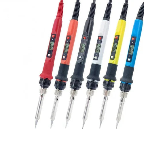 936H 80W Digital Adjustable Soldering Iron with LCD Display