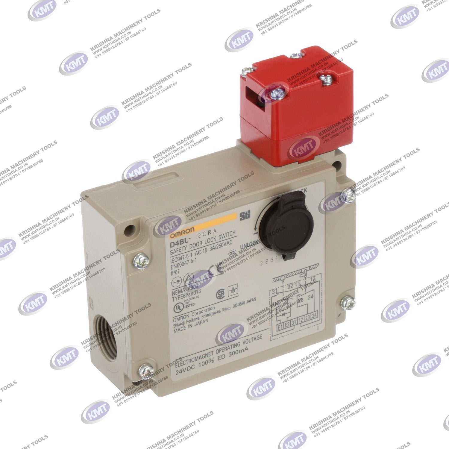 D4BL-2GRD-AT Omron Safety Switch – Reliable Industrial Safety Device | krishna-machinery-tools-kmt