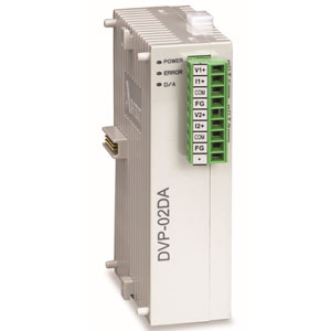 DVP02DA-S Delta PLC | Compact Analog Output PLC | krishna-machinery-tools-kmt