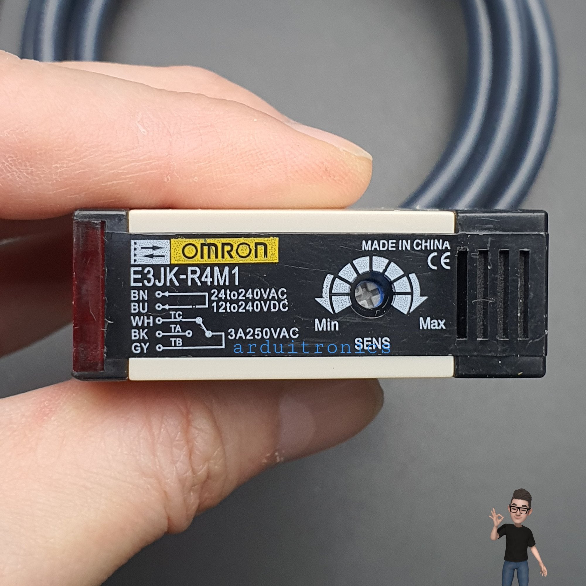 E3JK-R4M1-ZH Omron Photoelectric Sensor | Original & New | krishna-machinery-tools-kmt