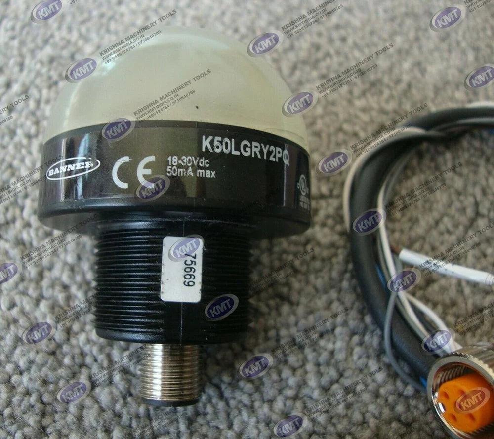 K50LGRY2PQP Banner Tower Light – Industrial Signal Light | krishna-machinery-tools-kmt
