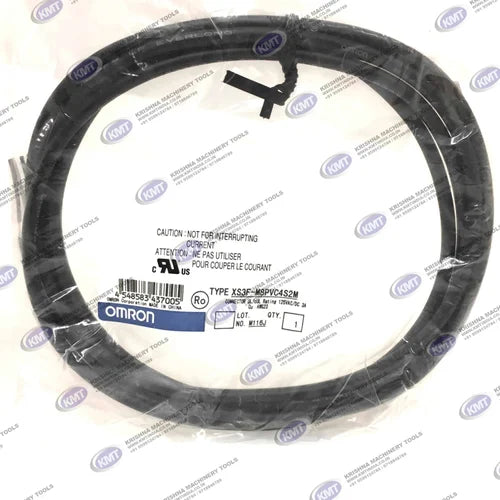 XS3F-M8PVC4S2M Omron Connector Cable – Reliable Industrial Automation Cable | krishna-machinery-tools-kmt